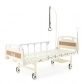 Медицинская функциональная кровать MED-MOS Е-17В (ABS) с двумя секциями без матраса
