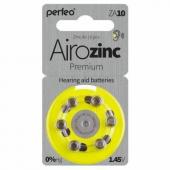 Батарейки для слуховых аппаратов ZA10 Perfeo Airozinc (№6)