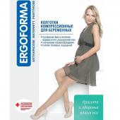 Колготки компрессионные для беременных Ergoforma 113 1 класс телесные р.1 и 6