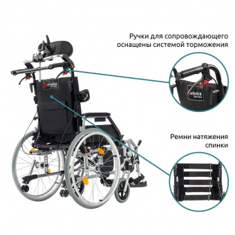 Кресло - коляска Comfort 400 UU (ДЦП) ОРТОНИКА (1)