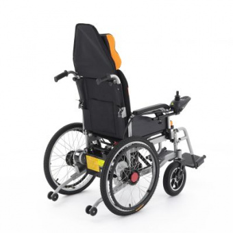 Кресло-коляска электрическая Med-Mos ЕК-6035 C PU 17", 43 см, 68 см, 37 кг, купить