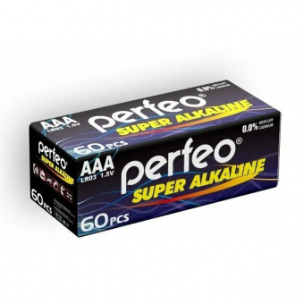 Батарейка LR03 Perfeo alkalaine ААА (2)