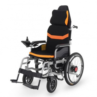 Кресло-коляска электрическая Med-Mos ЕК-6035 C PU 17", 43 см, 68 см, 37 кг, купить
