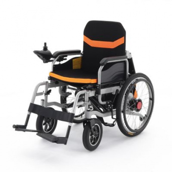 Кресло-коляска электрическая Med-Mos ЕК-6035 C PU 17", 43 см, 68 см, 37 кг, купить